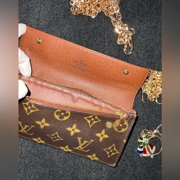 LOUIS VUITTON✅AUTHENTIC LONG ACCORDION WALLET - Picture 13 of 16